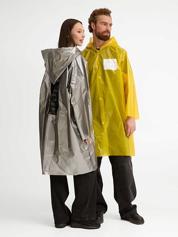 Дождевик-плащ BrightWay с печатью в один цвет на заказ - рис 14.