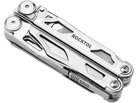 Мультитул Rocktol 29 в 1 со сменными резцами и пилой, нержавеющая сталь, нейлоновый чехол - рис 4.