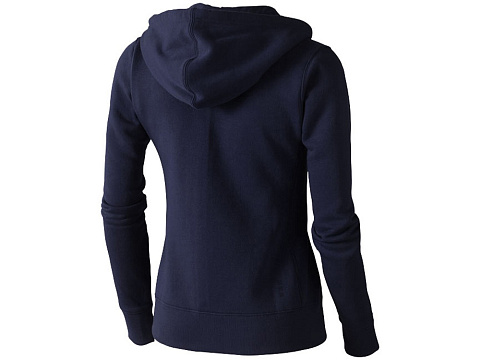 Толстовка Арора женская с капюшоном, темно-синий - рис 2.