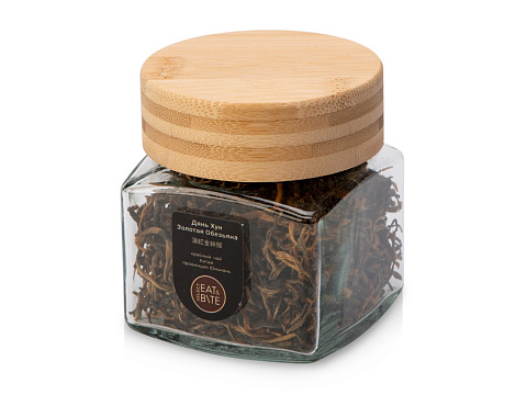 Подарочный набор с пледом, френчпрессом, чаем и вареньем, зеленый - рис 4.