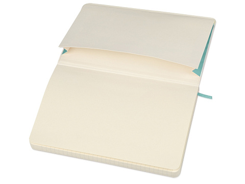 Записная книжка Moleskine Classic Soft (в линейку), Large (13х21см), морская волна - рис 3.