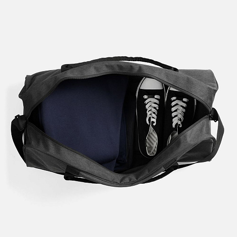 Спортивная сумка Upskill, темно-серая - рис 5.