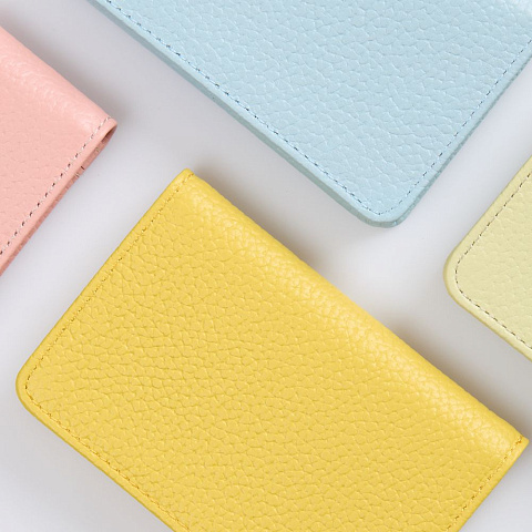 Футляр для визиток Unison, желтый - рис 8.