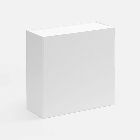 Коробка складная Quadra Fold, белая - рис 3.