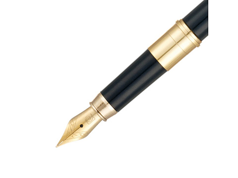 Ручка 2 в 1 шариковая и перьевая Pierre Cardin COMBI PEN, цвет - черный. Упаковка Е - рис 11.