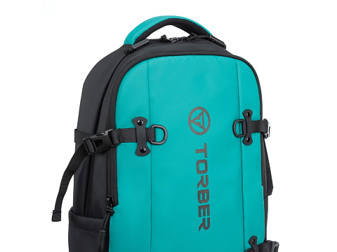 Рюкзак спортивный TORBER Xtreme 18, зелёный/чёрный, 31 х 12 х 46 см, 17л - рис 8.