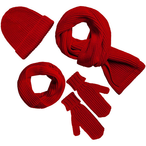 Шапка Nordkyn, глубокий красный - рис 3.