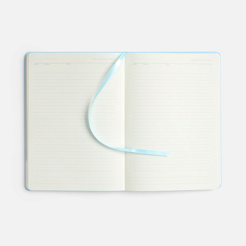 Ежедневник Vale New, недатированный, голубой - рис 7.