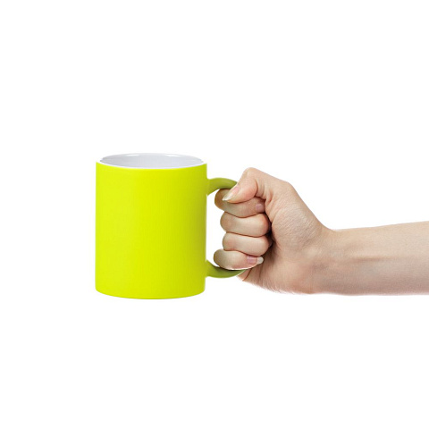 Кружка Colorido, желтый неон - рис 4.