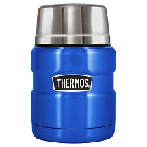 Термос из нерж. стали тм THERMOS SK3000-BL Food Jar 0.470L, синий