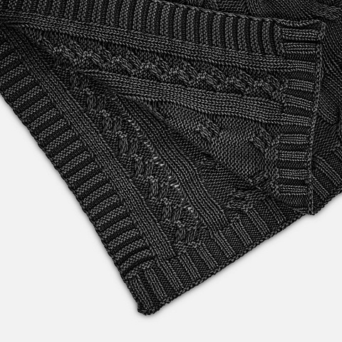 Плед Hygge, темно-серый - рис 5.