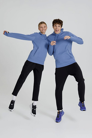 Худи унисекс Begi, синее - рис 17.