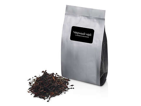 Подарочный набор c френчпрессом, кружками и чаем, синий - рис 10.