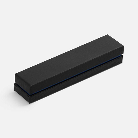 Ручка шариковая Broad Ring в футляре, глянцевая, синяя - рис 4.