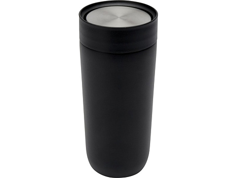 Camden кружка из нержавеющей стали, сертифицированный RCS, 350 м, сплошной черный