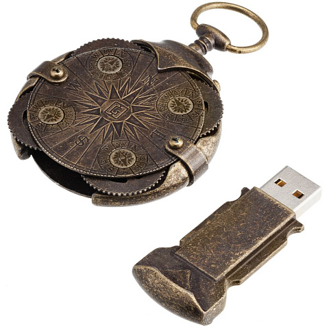 Флешка «Криптекс»® Compass Lock, 64 Гб - рис 8.