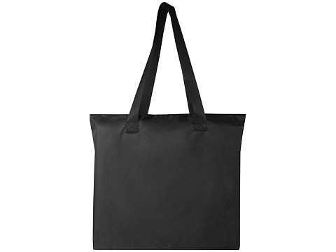 EcoFold Складная эко-сумка из RPET 16 л - сплошной черный - рис 3.