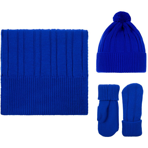 Набор Knit Beat, синий - рис 4.