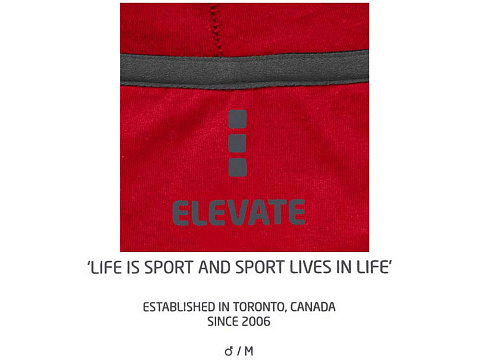 Толстовка Арора женская с капюшоном, красный - рис 15.