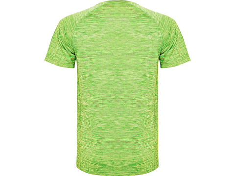 Спортивная футболка Austin детская, лаймовый меланж - рис 2.