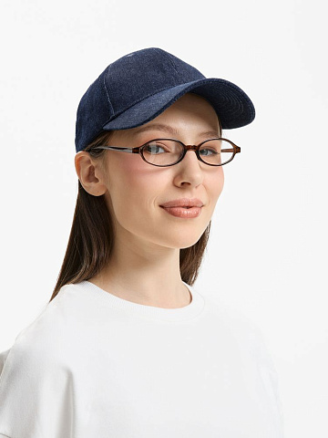 Бейсболка Denimate, темно-синяя - рис 9.