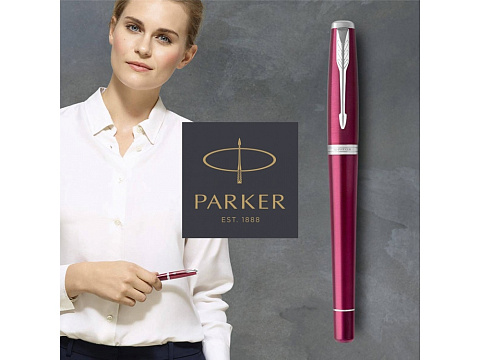 Перьевая ручка Parker Urban Core, Vibrant Magenta CT, F309, перо: F, цвет чернил: blue, в подарочной упаковке - рис 6.