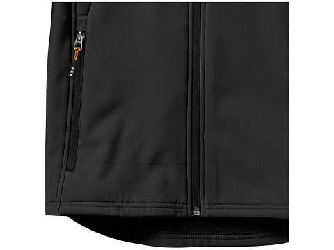 Куртка софтшел Ланглей женская, антрацит - рис 12.