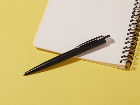 Ручка металлическая шариковая Lumos Recy, черный - рис 5.