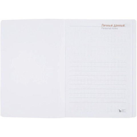 Ежедневник Flex Shall, датированный, серый - рис 6.