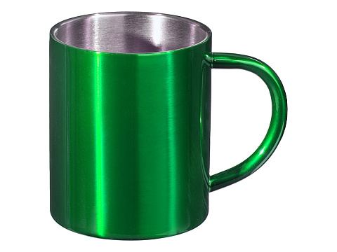 Стальная кружка с двойными стенками Altai, зеленый (Р) - рис 2.