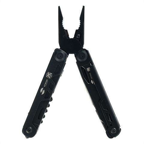 Мультитул Stinger, 113 х 19 мм, 19 функций, сталь, черный, в картонной коробке, в комплекте нейлоновый чехол - рис 4.