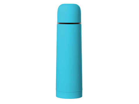 Термос Ямал Soft Touch, 500мл, голубой - рис 6.