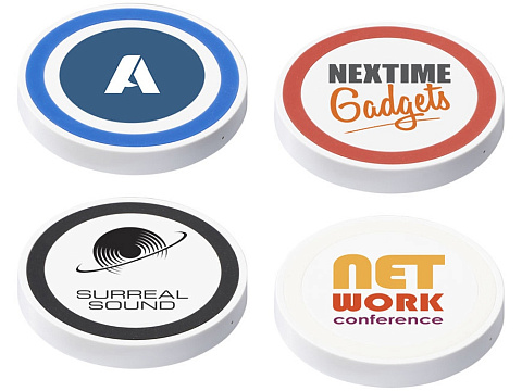 Устройство для беспроводной зарядки, белый/черный - рис 6.