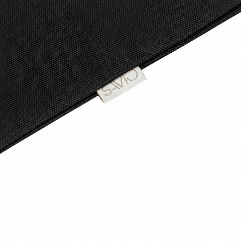 Шоппер-оверсайз Grossbag из переработанного хлопка 340 г, черный - рис 8.