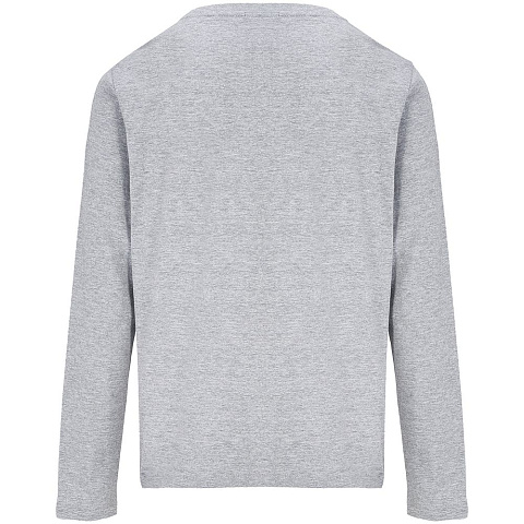 Футболка с длинным рукавом женская Monarch Women, серый меланж - рис 3.