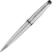 Шариковая ручка Waterman Expert 3, цвет: Stainless Steel CT, стержень: Mblue