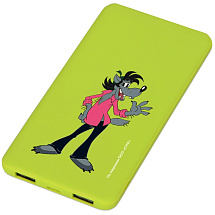 Внешний аккумулятор Ну, погоди!, 5000 mAh, зеленое яблоко