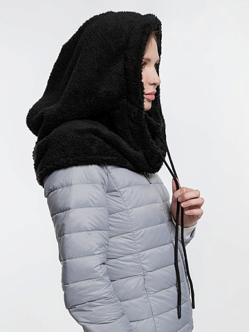 Балаклава-капюшон Flocky, черная - рис 9.