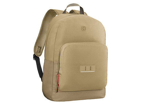 Рюкзак WENGER Crango 16, бежевый, переработанный ПЭТ/Полиэстер, 33х22х46 см, 27 л. - рис 3.