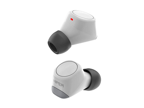 Беспроводные наушники HIPER TWS Smart IoT M1 (HTW-M10) Bluetooth 5.1 гарнитура, Серый (Р) - рис 3.