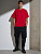 Футболка Oversize Premium, красная - миниатюра - рис 10.