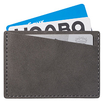 Футляр на 3 пластиковые карты Alicante, темно-серый