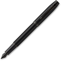 Перьевая ручка Parker IM Achromatic Matte Black BT, черный