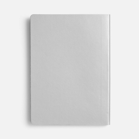 Блокнот Flex Shall ver.2, серебристый - рис 4.