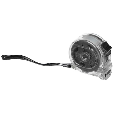 Рулетка Selvaksi, 3 м, черная - рис 4.