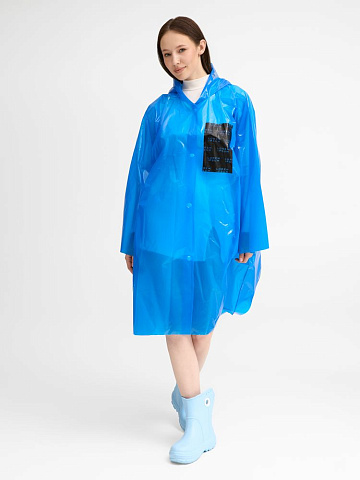 Дождевик-плащ BrightWay с печатью в один цвет на заказ - рис 15.