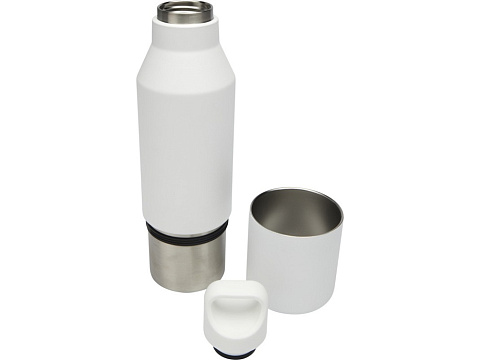 Изолированная бутылка из переработанной нержавеющей стали Odessy объемом 600 мл, белый - рис 5.