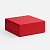 Коробка складная Quadra Fold, красная - миниатюра