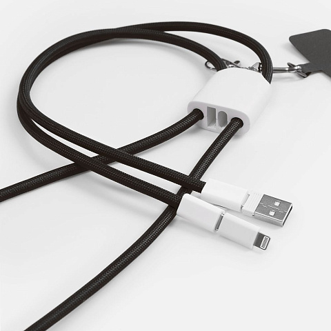 Кабель-ланьярд energyFlex Pro, черный - рис 6.