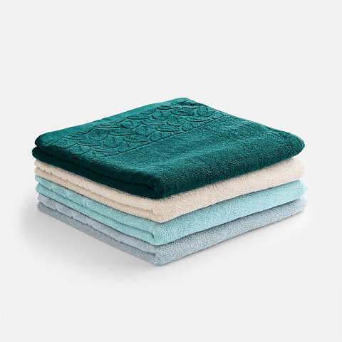 Полотенце махровое Hoya, среднее, темно-серое - рис 5.